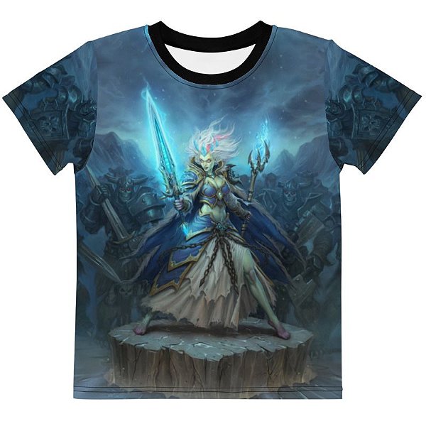 HEARTHSTONE - Jaina Lich de Gelo - Camiseta de Games