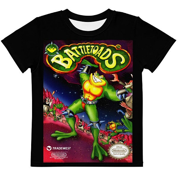 BATTLETOADS - Nes Classico - Camiseta de Games