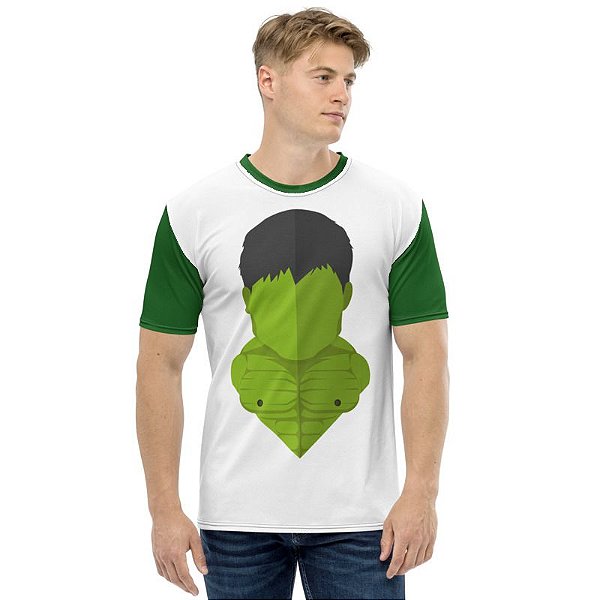 MARVEL - Hulk Seta - Camiseta de Heróis
