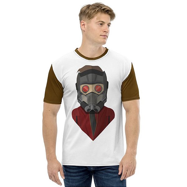 MARVEL - Peter Quill Senhor das Estrelas - Camiseta de Heróis