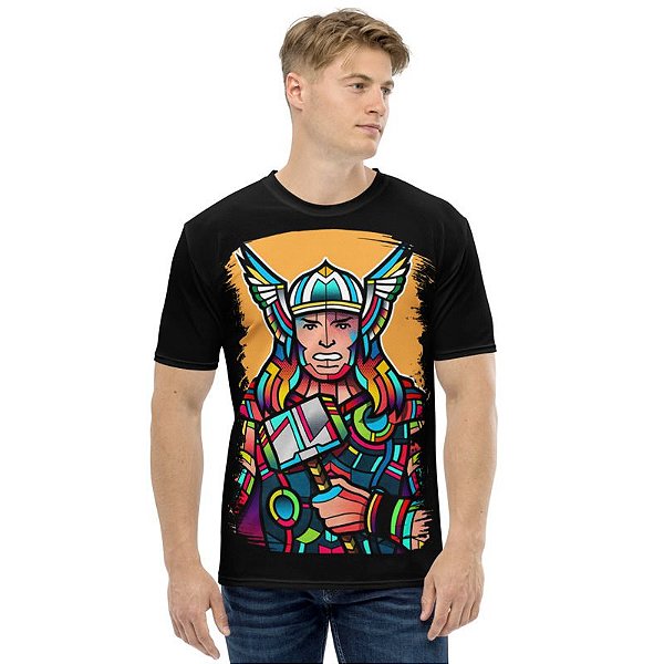 MARVEL VITRAIS - Thor - Camisetas de Heróis