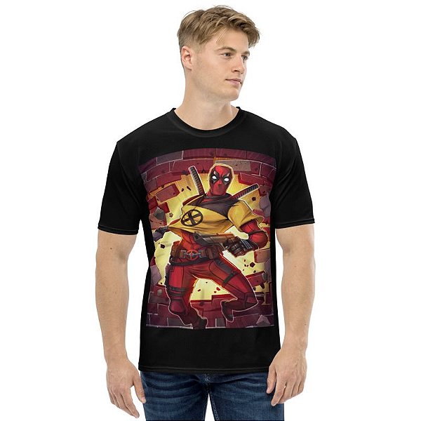 MARVEL - Deadpool X-Men - Camiseta de Heróis