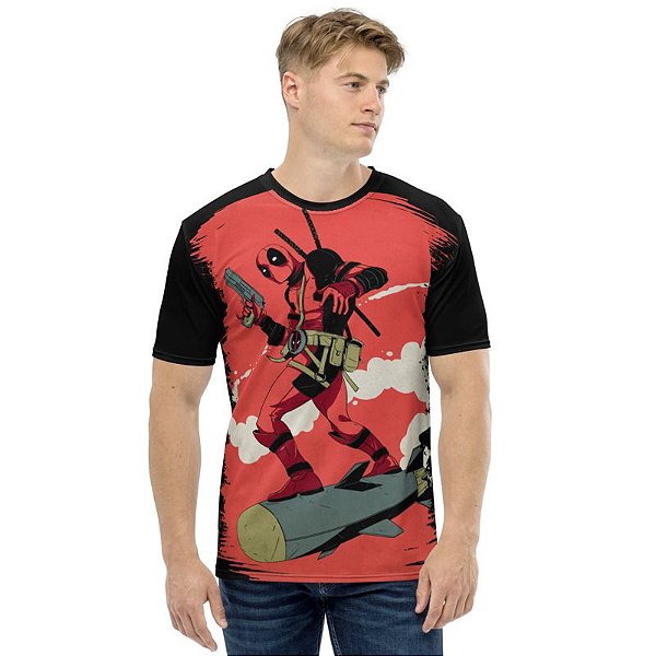 MARVEL - Deadpool Torpedo - Camiseta de Heróis