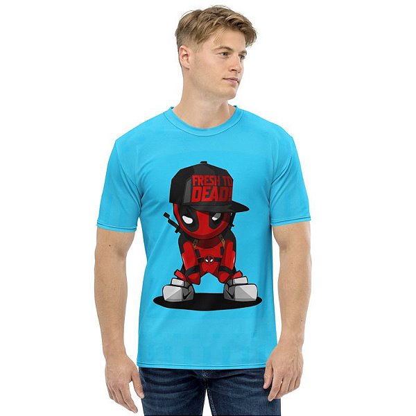 MARVEL - Deadpool Fresh to Dead - Camiseta de Heróis