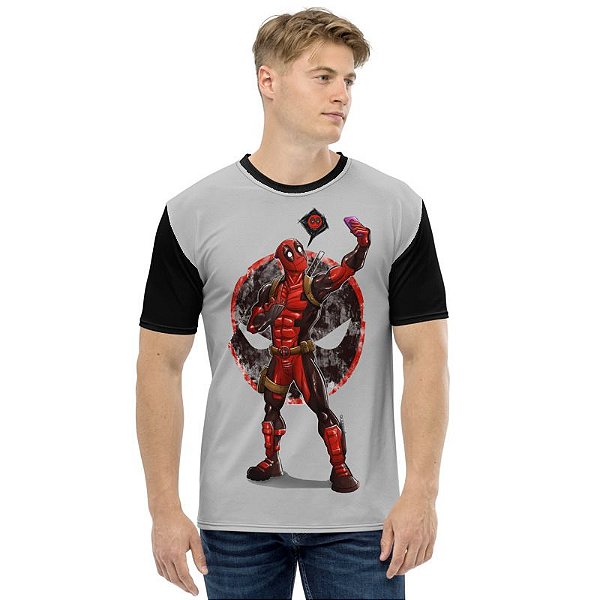 MARVEL - Deadpool Selfie - Camiseta de Heróis
