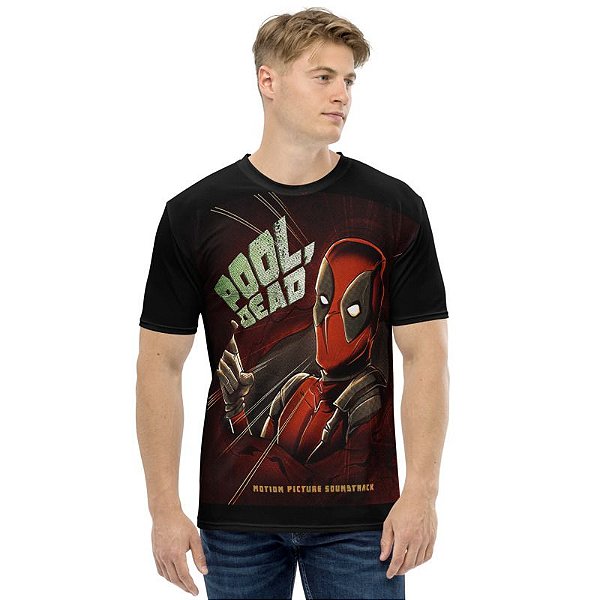 MARVEL - Deadpool Soundtrack - Camiseta de Heróis