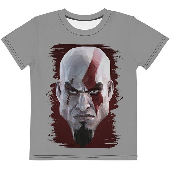 GOD OF WAR - Kratos Classic Face - Camiseta de Games