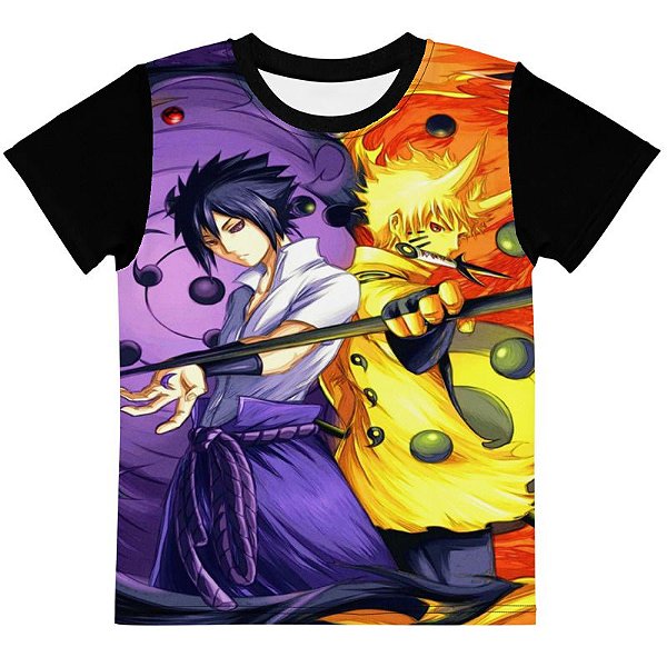 NARUTO - Rinnegan Versus Rikudou - Camiseta de Animes