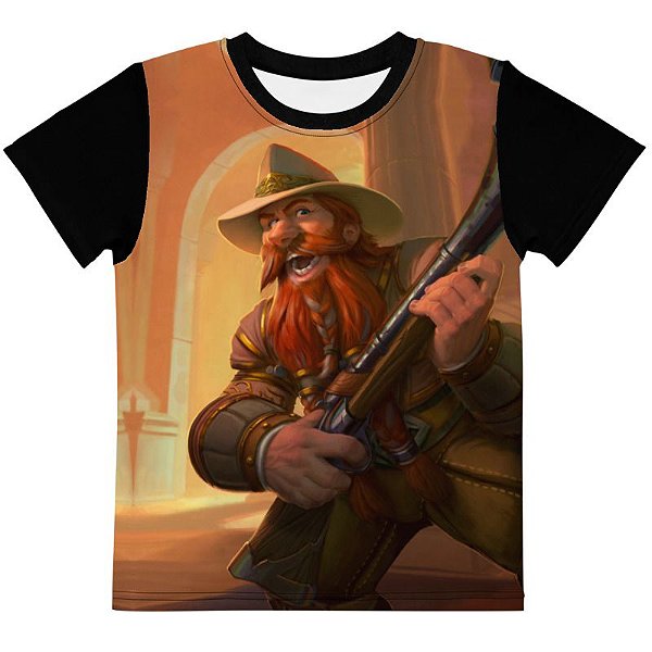 HEARTHSTONE - Brann Barbabronze - Camiseta de Games