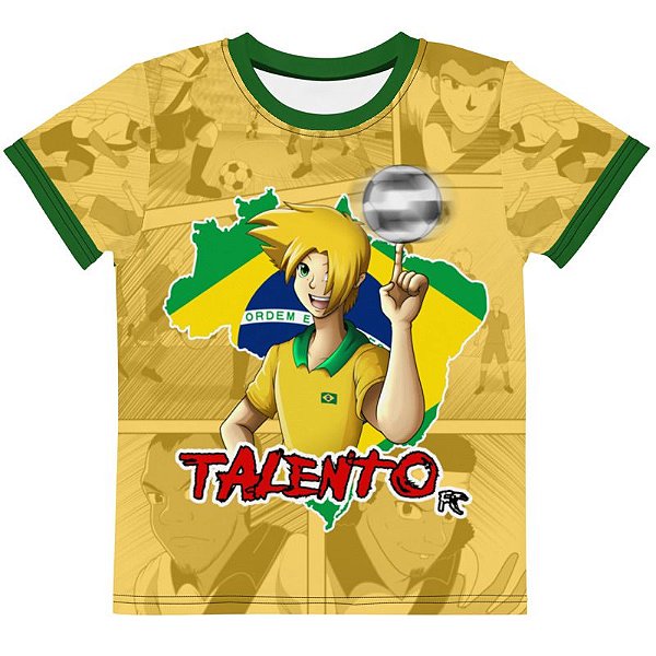 ARMON - Talento Futebol Clube Canarinho - Camisetas de Mangás Brasileiros