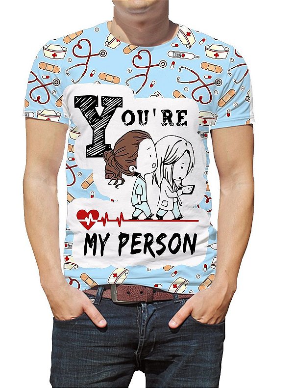 GREY'S ANATOMY - You're My Person - Camiseta de Séries Saldão
