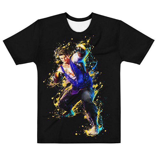 STREET FIGHTER 6 - Luke Preta - Camiseta de Games