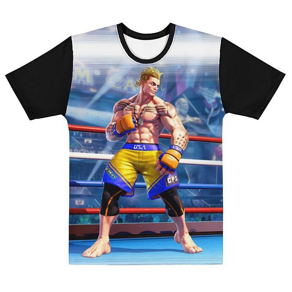 STREET FIGHTER 5 - Luke - Camiseta de Games