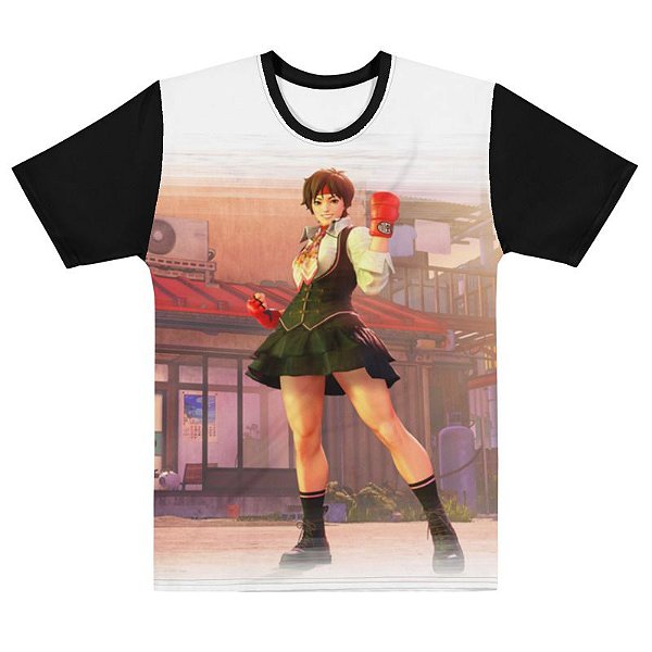 STREET FIGHTER 5 - Sakura Kasugano - Camiseta de Games