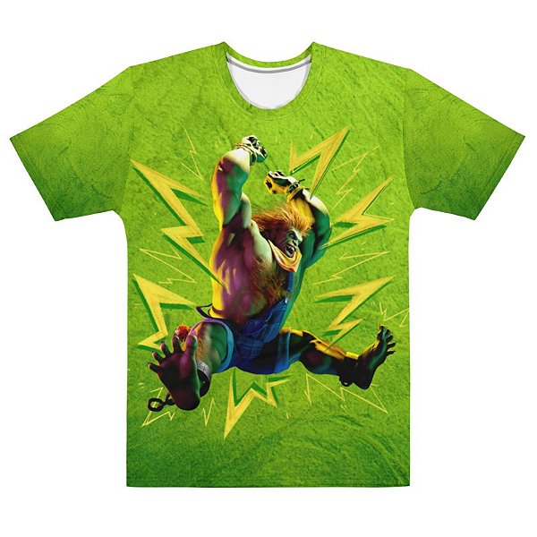 STREET FIGHTER 6 - Blanka Verde - Camiseta de Games