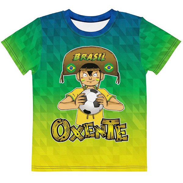 ARMON - OXENTE Copa de Futebol - Camiseta de Mangás Brasileiros