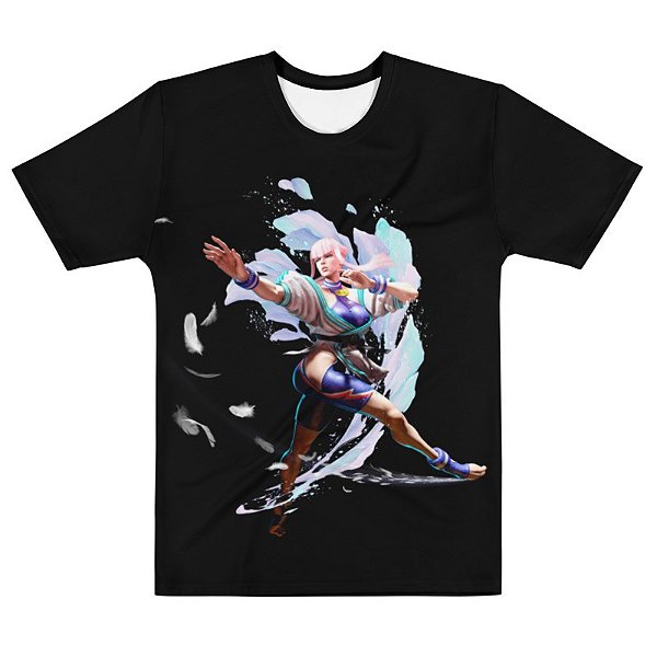 STREET FIGHTER 6 - Manon Preta - Camiseta de Games