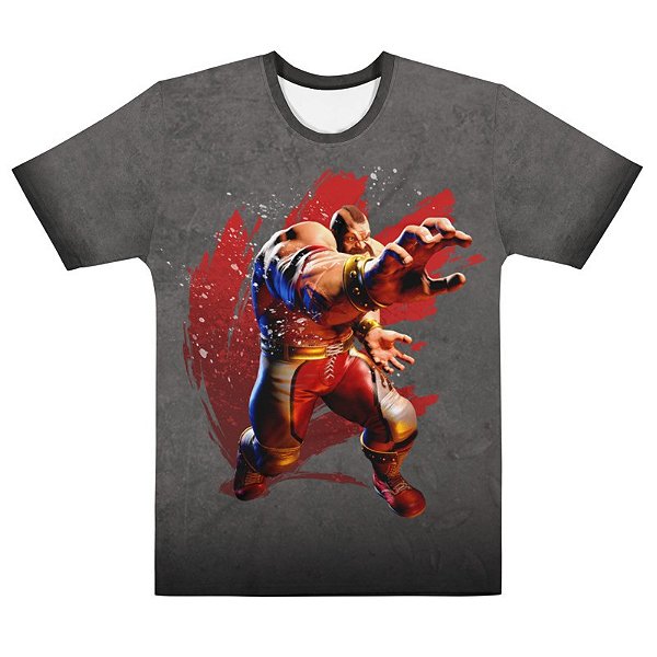 STREET FIGHTER 6 - Zangief Color - Camiseta de Games