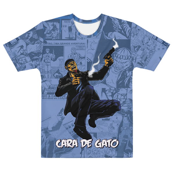 ESTUDIO TON - Os Sete . Cara de Gato - Camisetas de Quadrinhos Nacionais por Eberton Ferreira