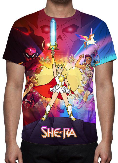 SHE-RA - As princesas do Poder - Camiseta de Desenhos