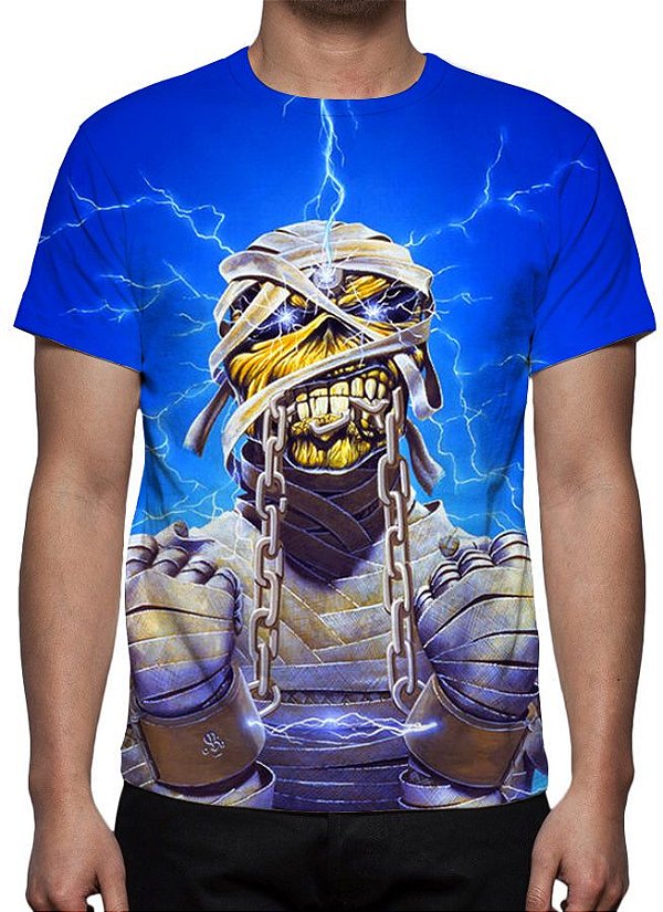 IRON MAIDEN - Lightning Energy - Camiseta de Rock