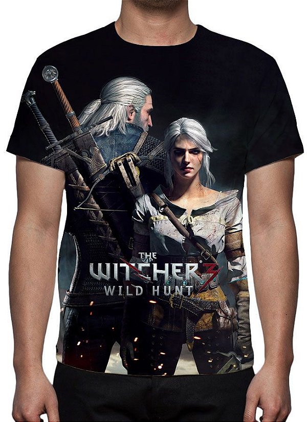WITCHER 3, The - Geralt e Ciri - Camiseta de Games