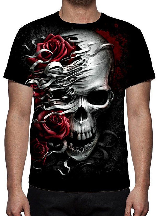 REAPER MORTE - Rosas da Morte - Camiseta Variada