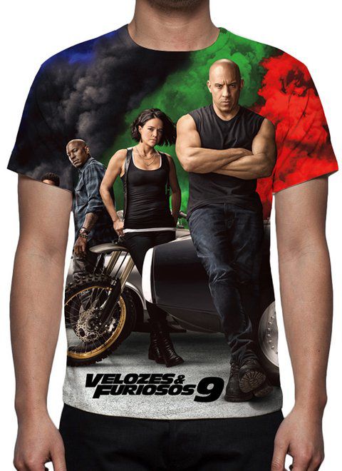 VELOZES E FURIOSOS 9 - Camiseta de Cinema