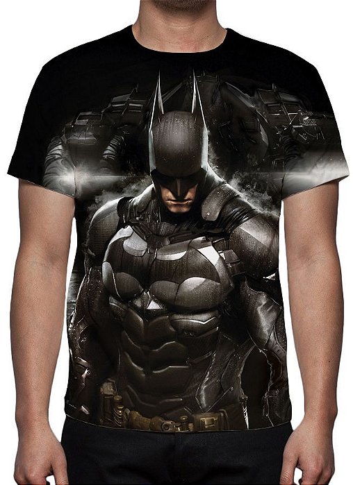 DC GAMES - Batman Arkham Knight Modelo 1 - Camiseta de Games