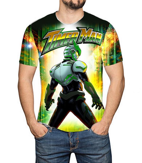 TIMERMAN - Costas - Camiseta de Tokusatsu