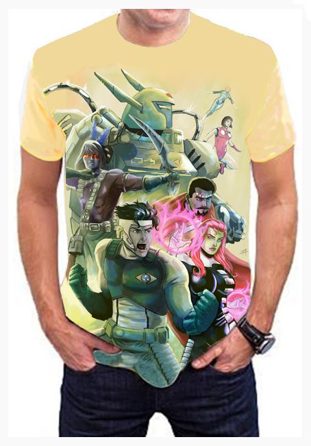 KIMERA  - Dragões do Futuro Modelo 5 - Camiseta de Desenhos