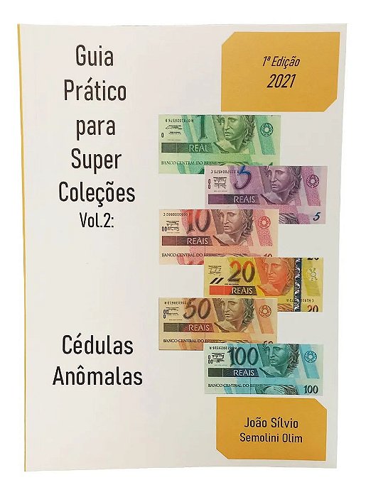 Catálogo Cédula Guia Prático Super Coleções Vol 2 2021 Pro