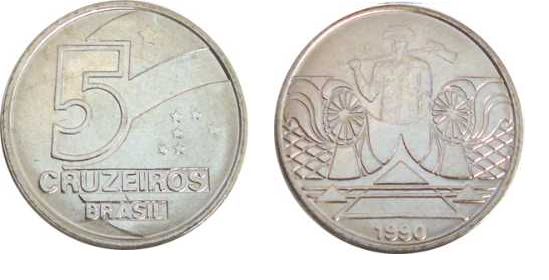 5 CRUZEIROS - SALINEIRO 1990