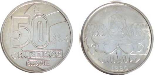 50 CRUZEIROS - BAIANA 1991