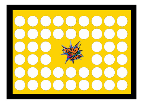 Quadro Expositor Porta Tazos Mania Elma Chips Colecao