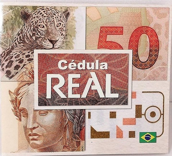 Folder para a Cédula de 50 reais Segunda Família