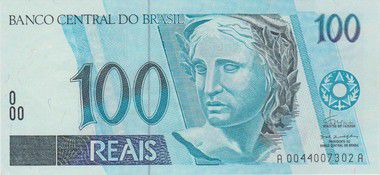 Cédula de 100 reais Sem deus seja louvado C325 FHC MBC+