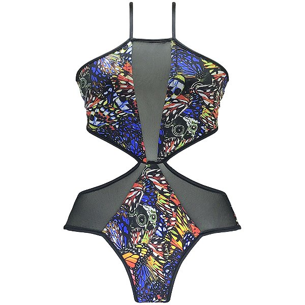 FELICIDADE - MAIÔ RECORTE TRANSPARÊNCIA