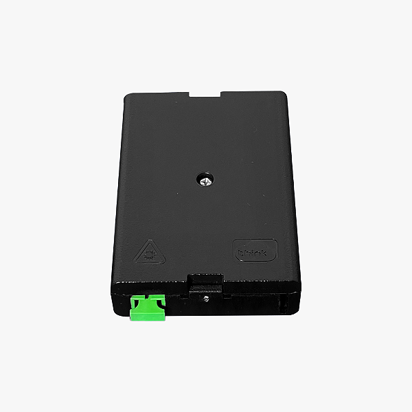 100 Unid Pto preta + Adaptador Sc/apc + Dupla Face E Tubete