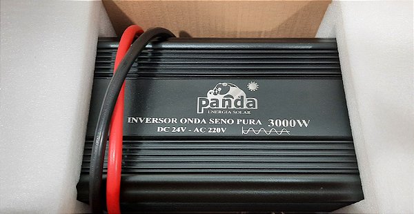 Inversor 3000 watts Onda Senoidal pura 24Vdc saída 220Vac PANDA