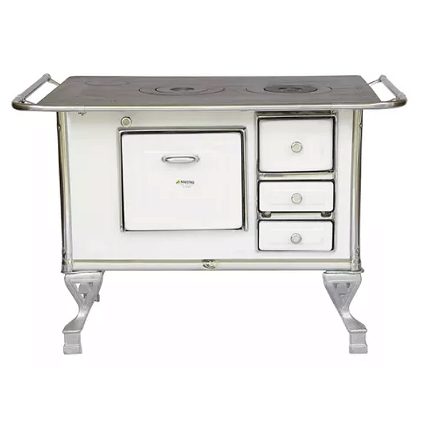 Fogão a Lenha Número 2 Lado Esquerdo Com Serpentina + Termômetro Forno