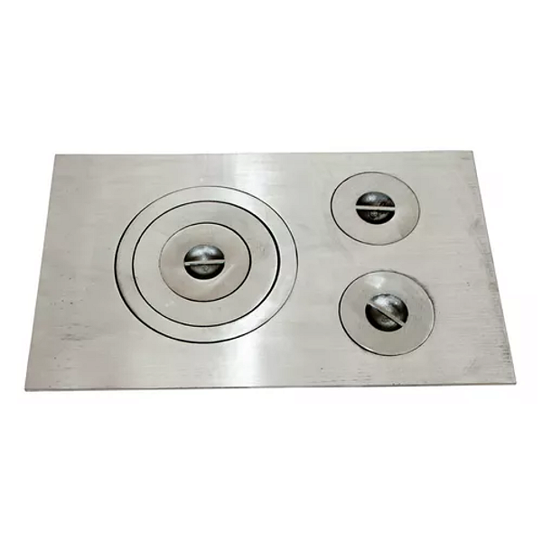 Chapa Fogão A Lenha Campeiro Alvenaria Mato 45x75 Polida