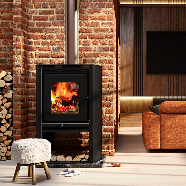 Calefator 250 m³ Dupla Combustão Montevideo 880GF – Grafite