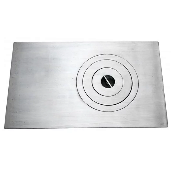 Chapa Fogao A Lenha Alvenaria 45x65 Economica