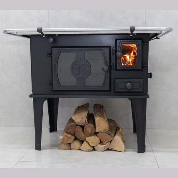 Fogão a Lenha 3E N1 Porta Ferro Esquerdo