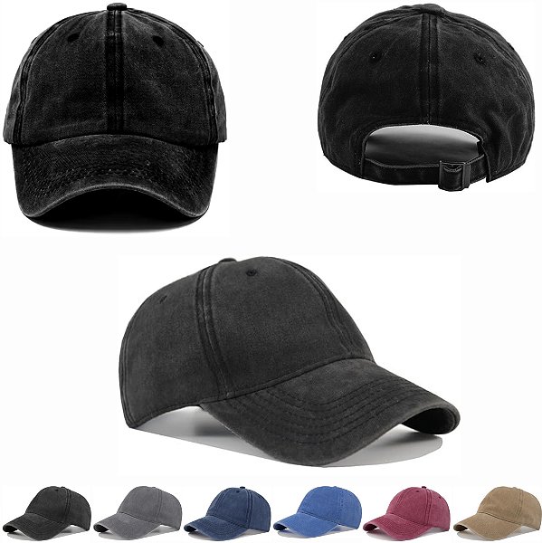 Boné Estonado Dad Hat Premium de Algodão Unissex | Ajuste Perfeito com Fivela