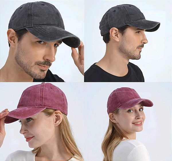 Boné Estonado Dad Hat Premium de Algodão Unissex | Ajuste Perfeito com Fivela