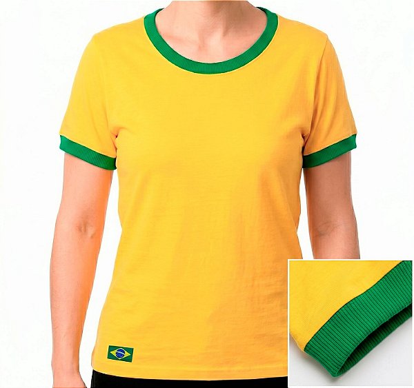Camiseta Feminina da COPA lisa
