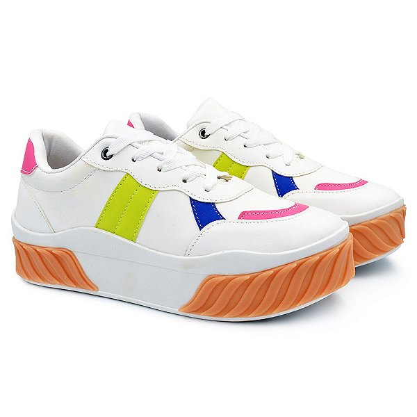 Tênis Luiza Barcelos Cape Bordado Branco Original - PTL29 | Etiqueta Única