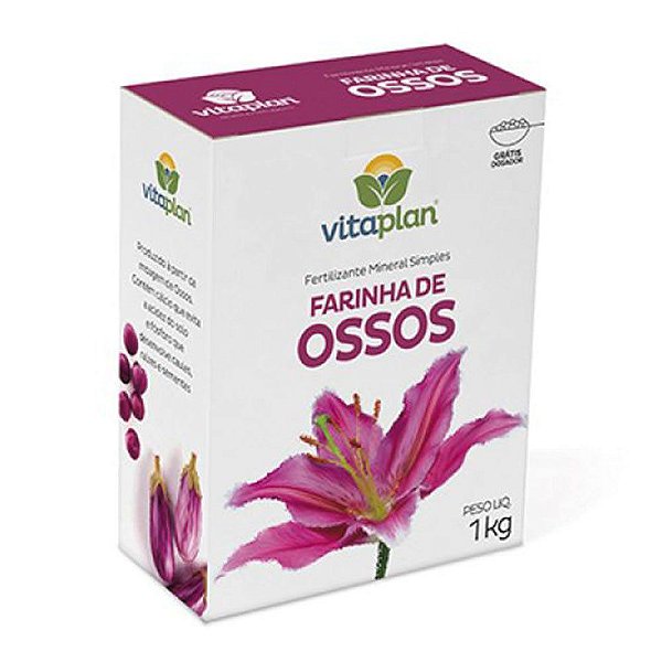 Fertilizante Farinha de Ossos 1 kg